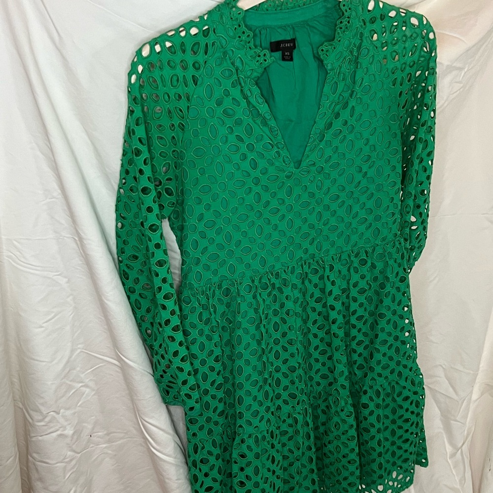 J. Crew eyelet dress